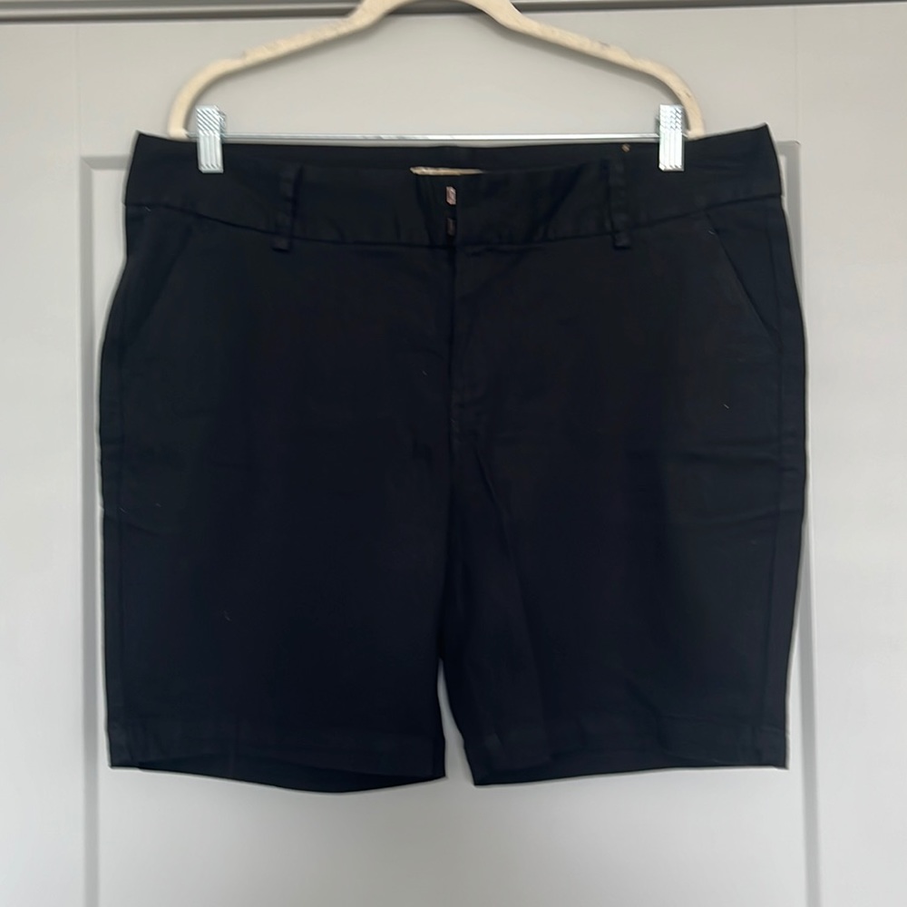 Black Chino Shorts NWOT